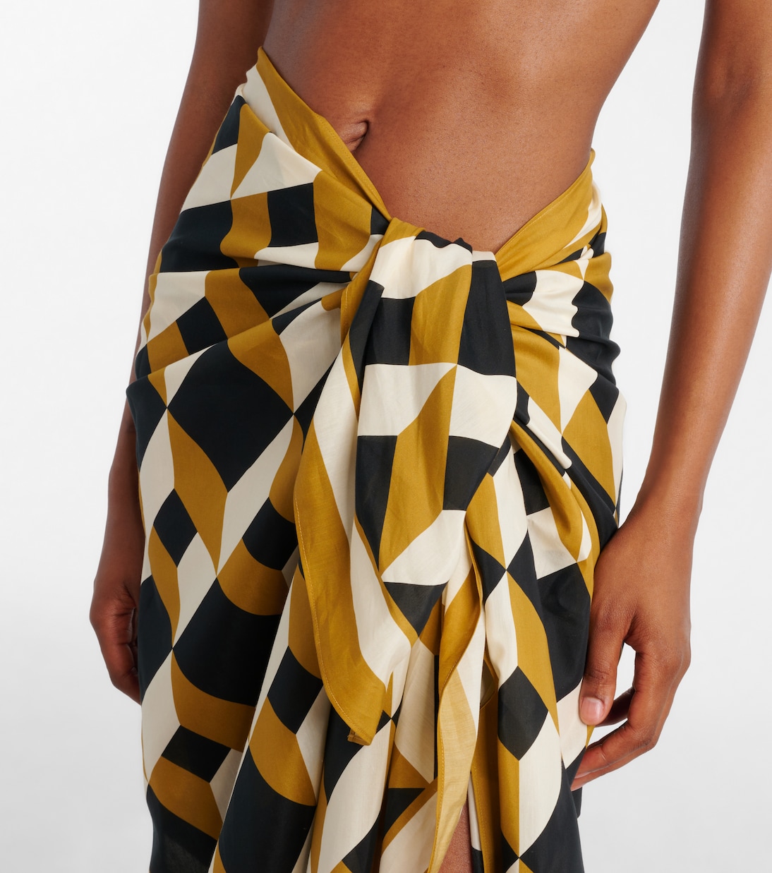 Vibration cotton and silk beach cover-up | Eres