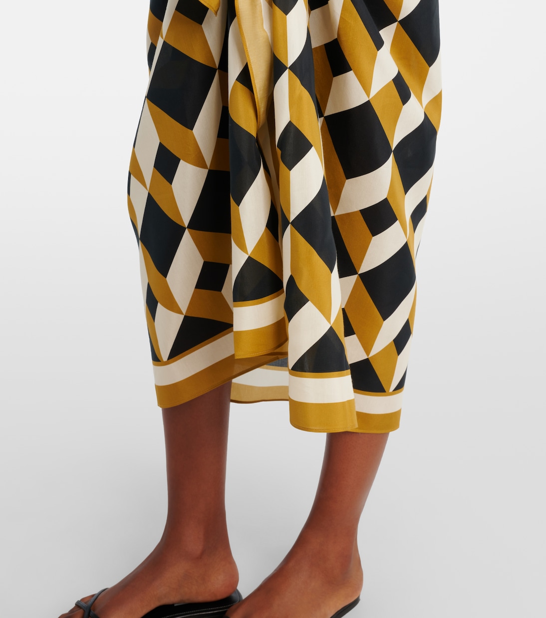 Vibration cotton and silk beach cover-up | Eres