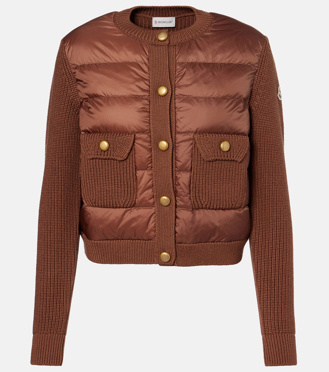 Daunenjacke mit Wolle | Moncler
