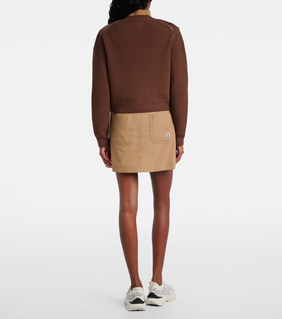 Daunenjacke mit Wolle | Moncler