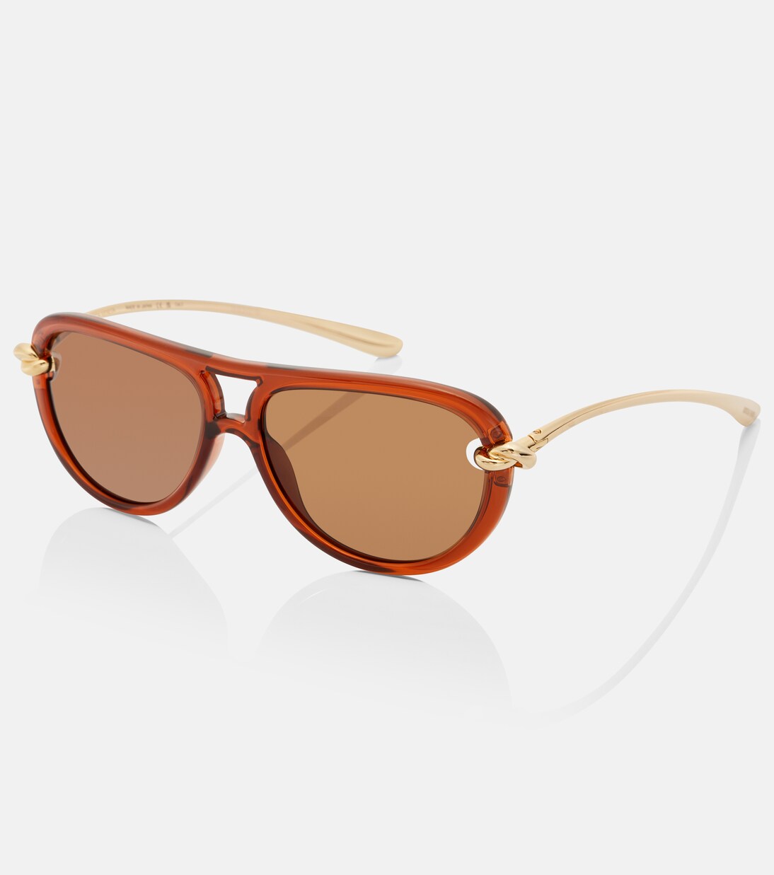 Aviator-Sonnenbrille Knot | Bottega Veneta