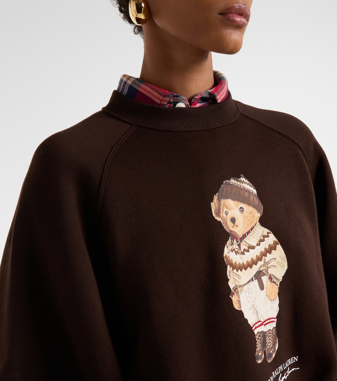 Polo Bear cotton-blend fleece sweatshirt | Polo Ralph Lauren