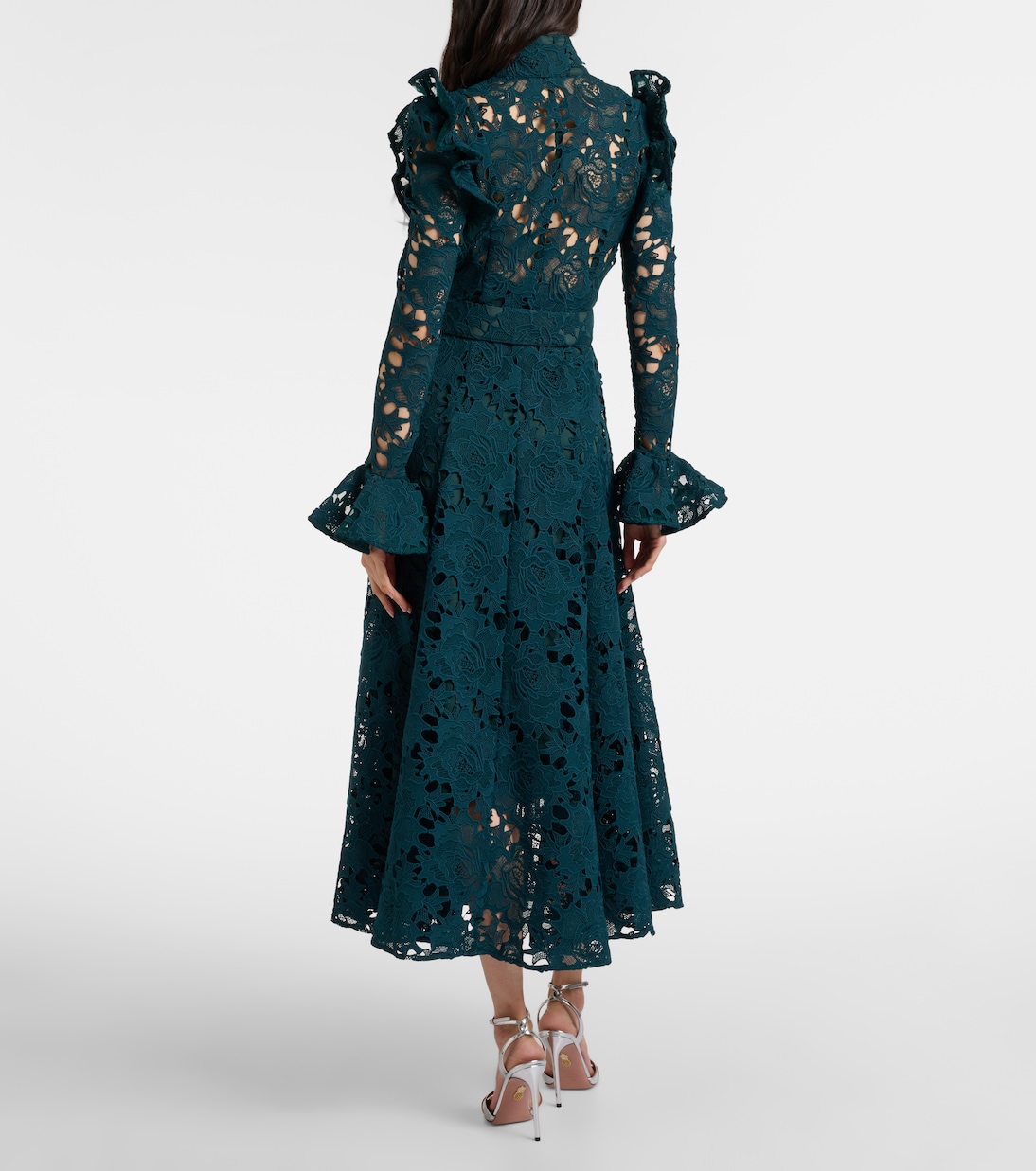 Piper belted midi dress | Leo Lin