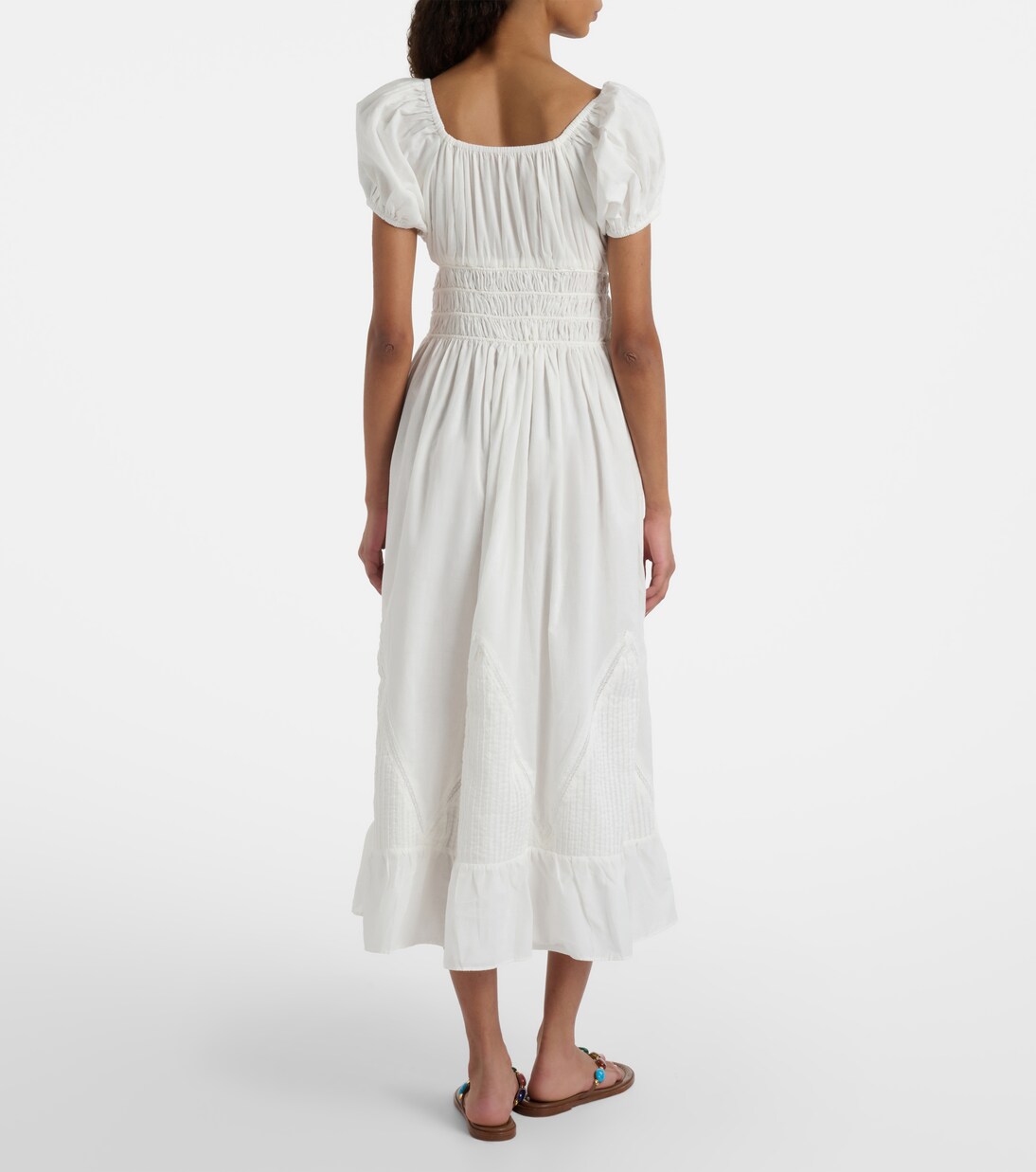 Sunniva cotton midi dress | Faithfull