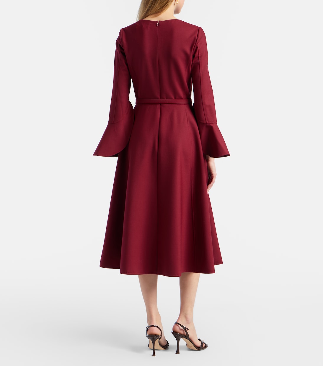 Wool midi dress | Oscar de la Renta