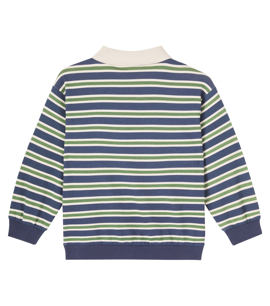 Spotty striped cotton polo shirt | Konges Sløjd