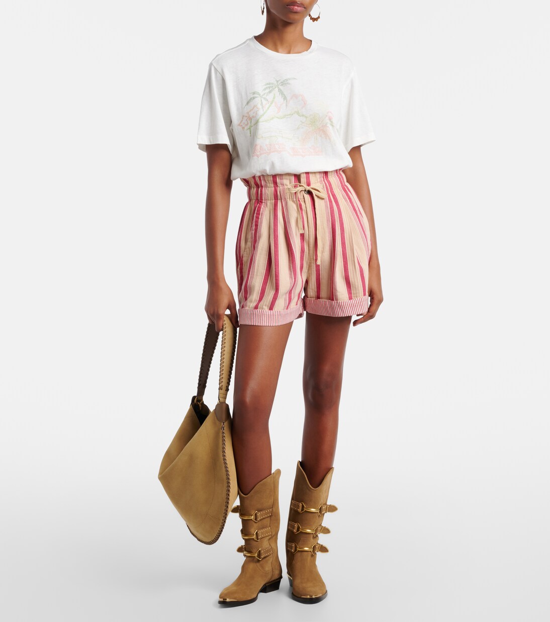 Zewel printed cotton T-shirt | Marant Etoile