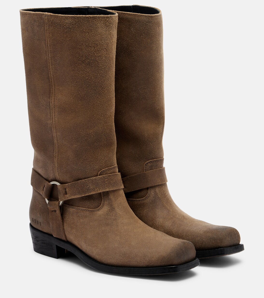 Suede biker boots | Golden Goose