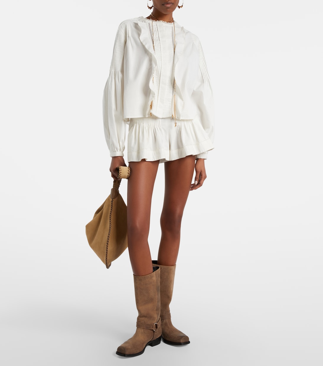 Suede biker boots | Golden Goose