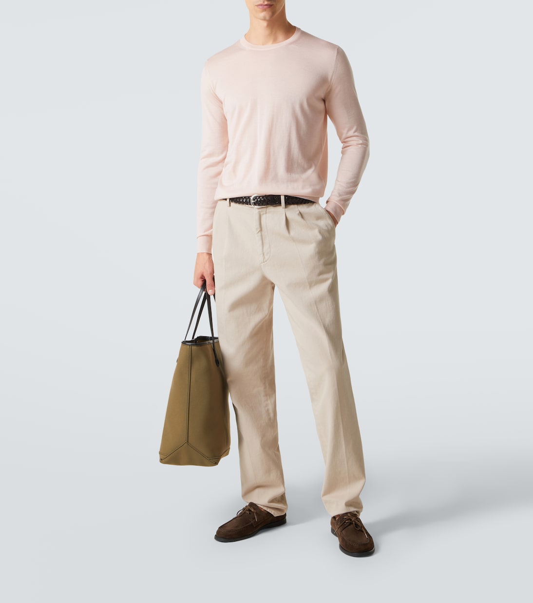 Cashmere and silk sweater | Fedeli