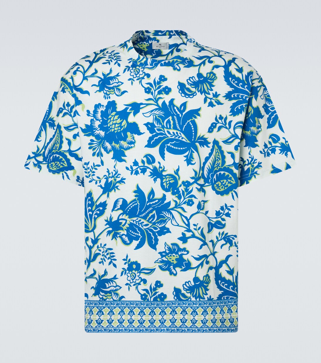 Floral cotton jersey T-shirt | Etro