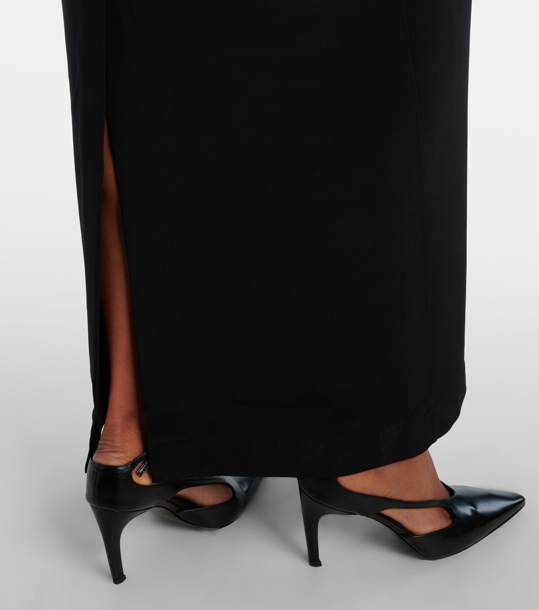 Robe longue Petal en soie | Toteme