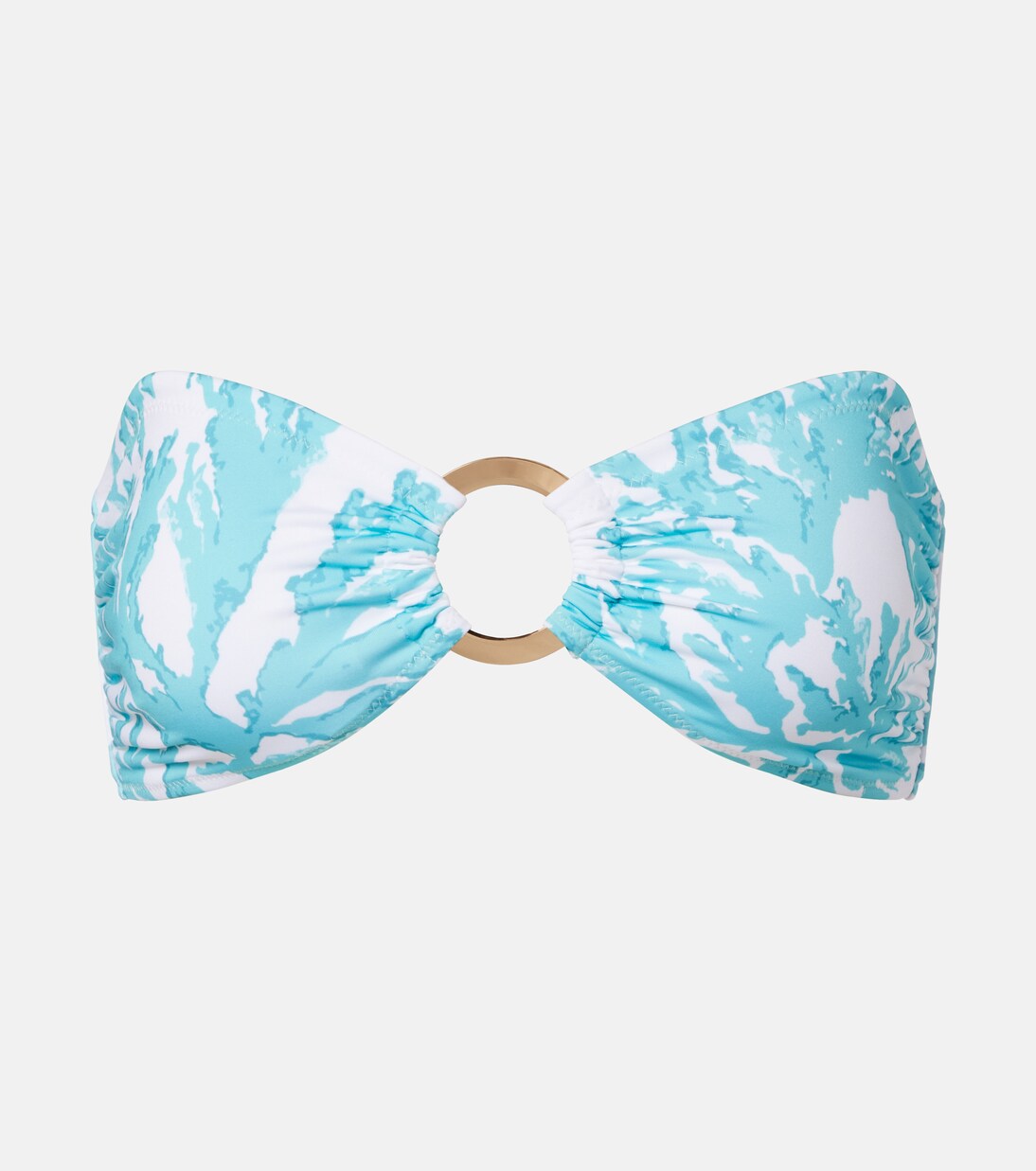 Top de bikini bandeau Carlotta estampado | Alexandra Miro