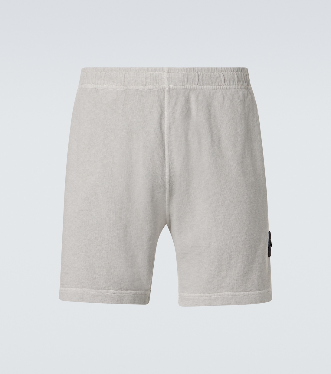 Compass cotton fleece shorts | Stone Island