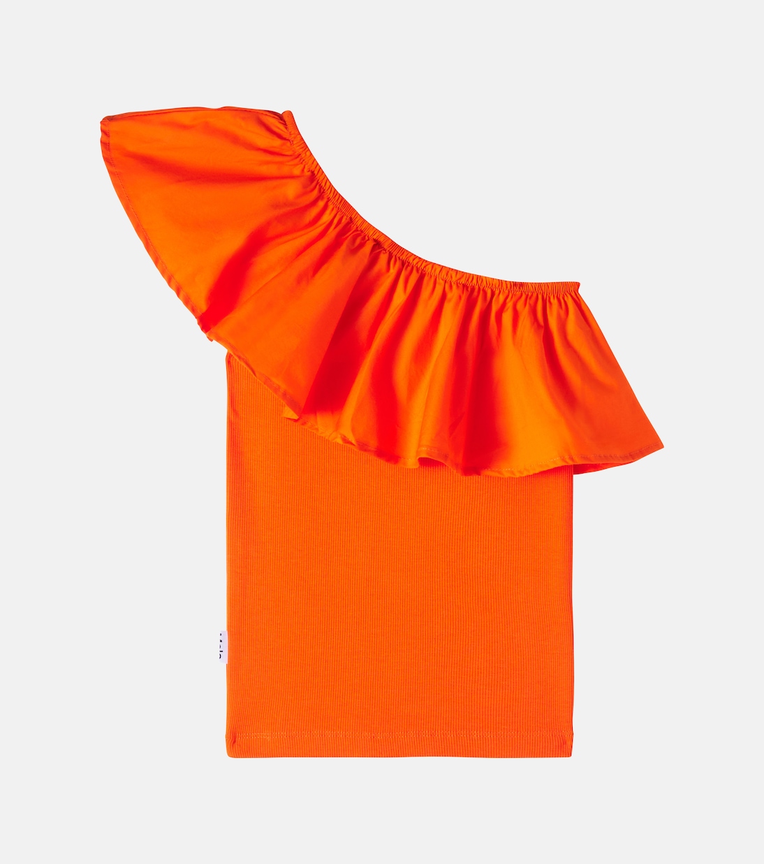 Rebecca ruffled cotton-blend poplin top | Molo