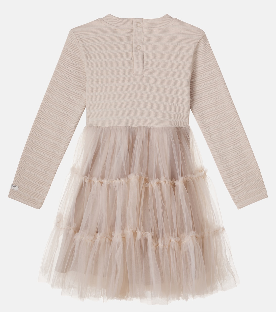 Aurin shirred tulle dress | Donsje