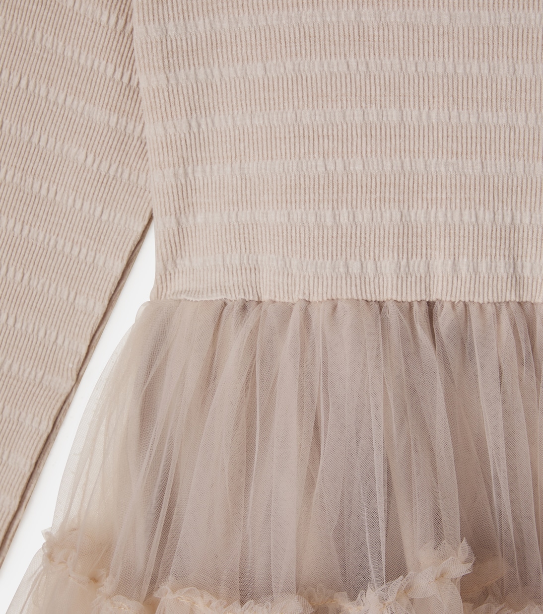 Aurin shirred tulle dress | Donsje