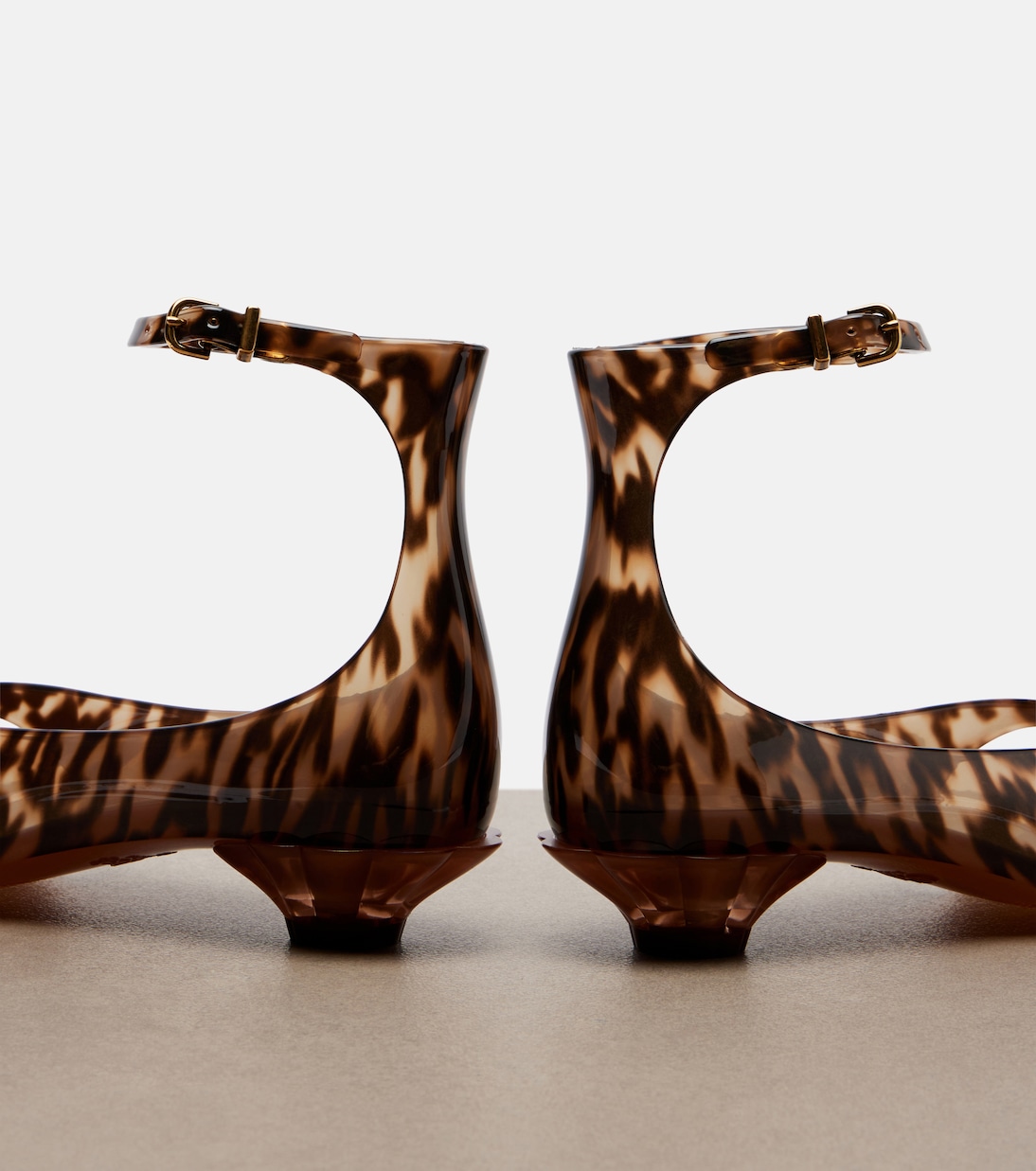 Chloé Jelly animal-print thong sandals | Chloé