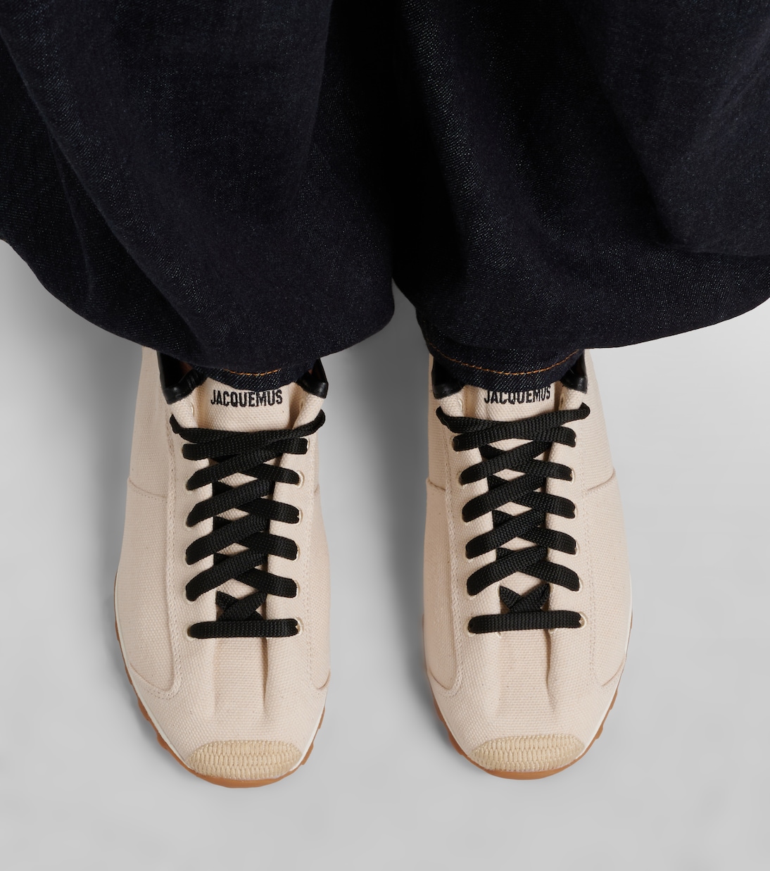 Sneakers aus Canvas mit Leder | Jacquemus