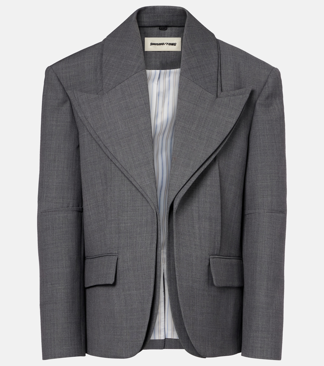 分层西装式外套 | Shushu/Tong