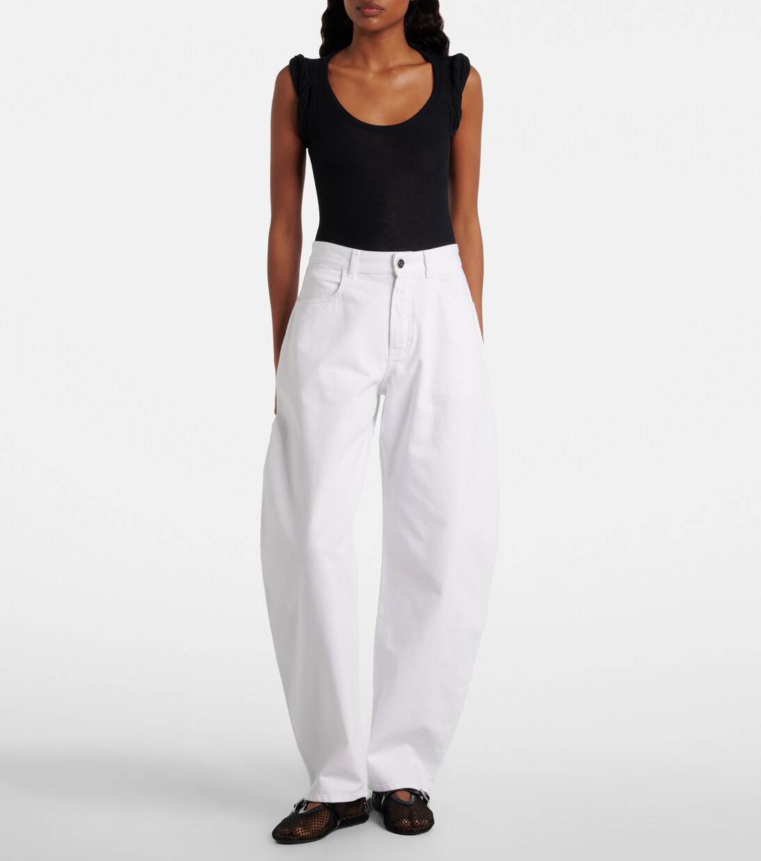 Barrel-leg jeans | Alaïa