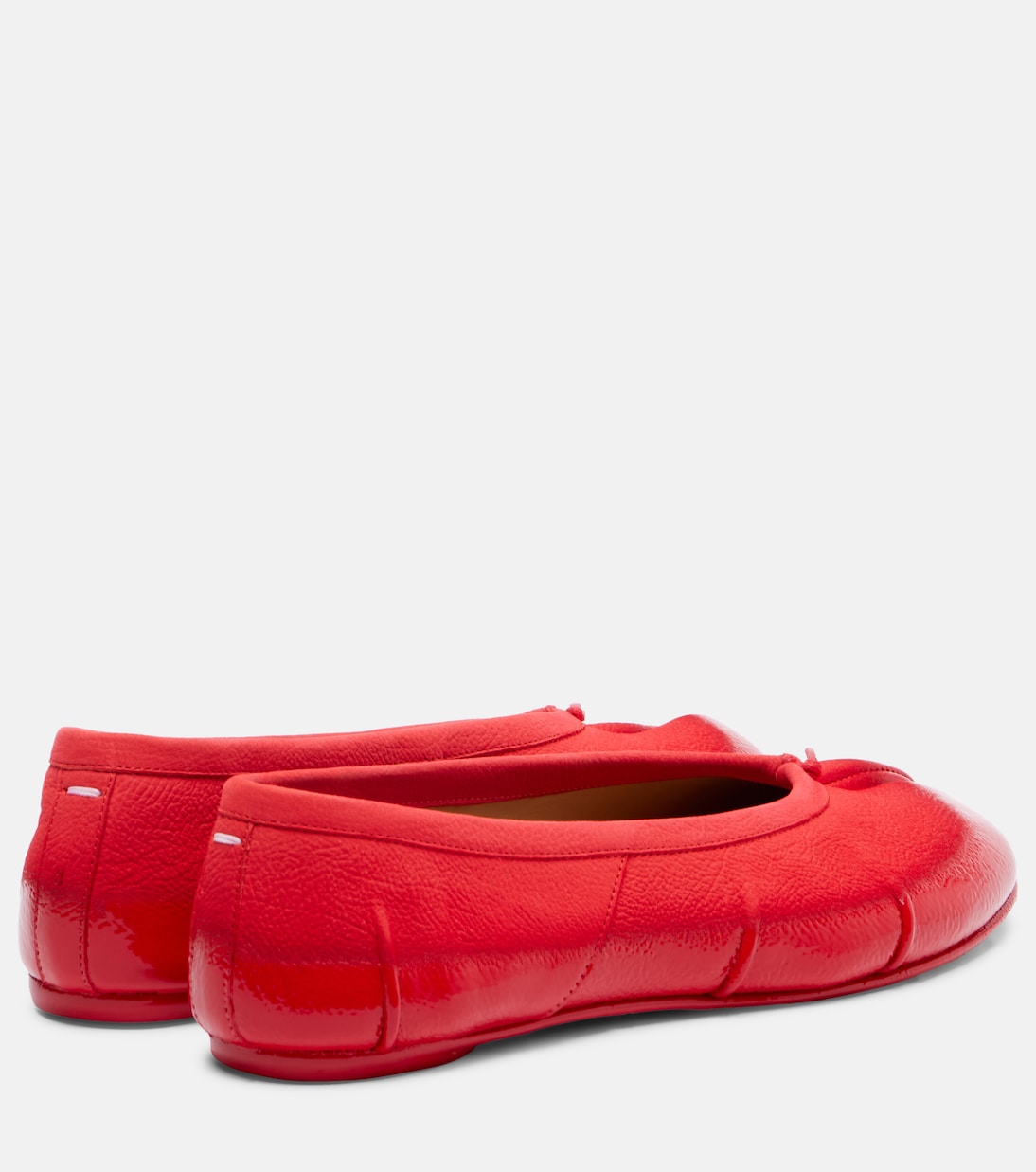 Tabi patent leather ballet flats | Maison Margiela