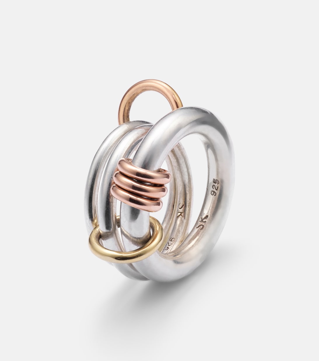 Anello Orion in argento e oro giallo 18k | Spinelli Kilcollin
