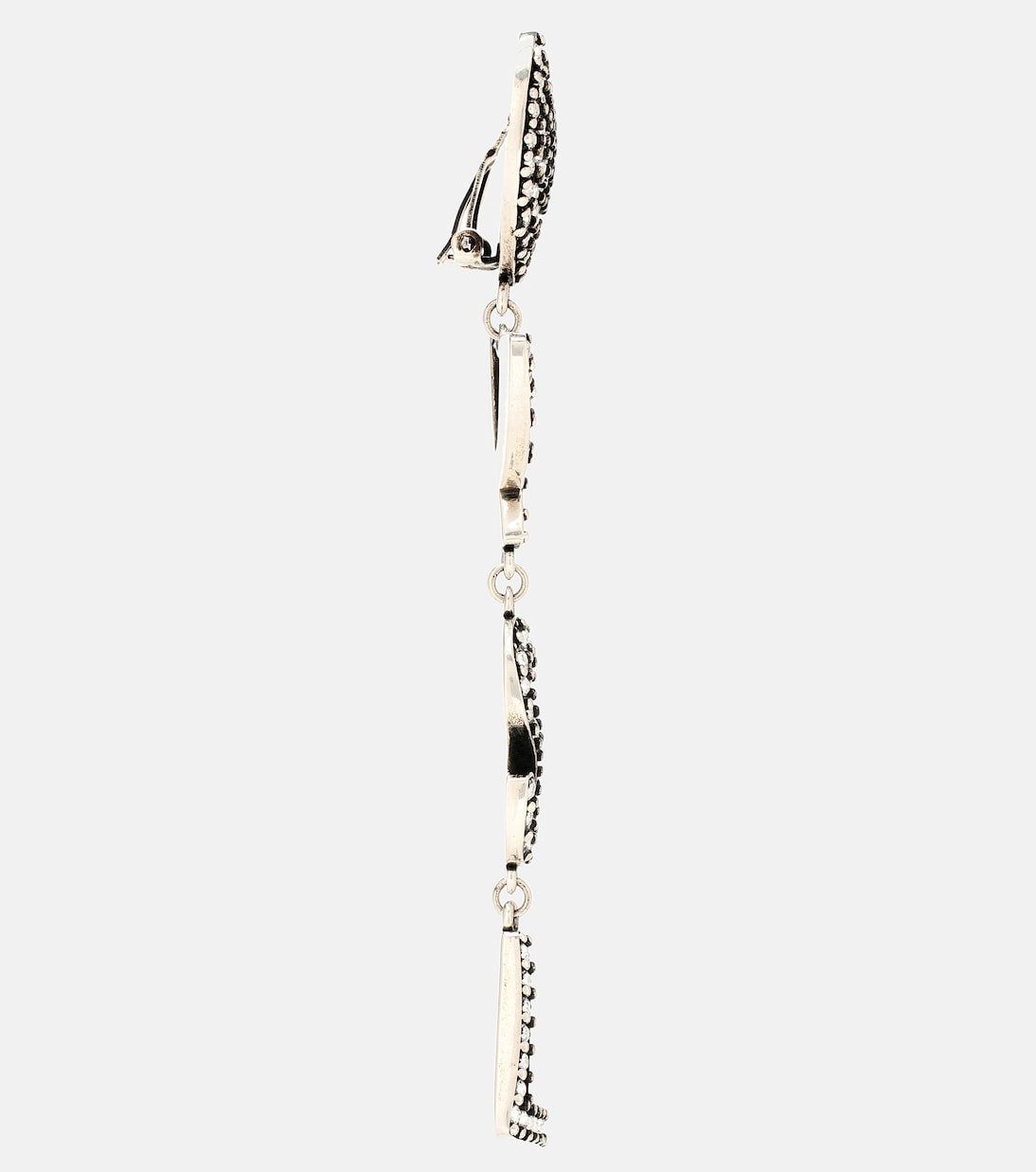 Orecchini YSL Saint Laurent con cuori decorati per uno stile giovane e audace