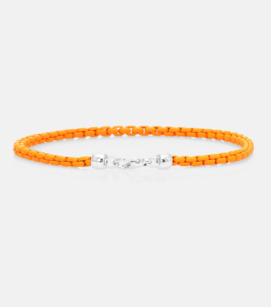 Giada 18kt white gold and silver anklet | Eéra