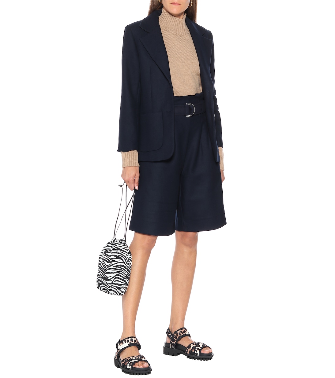 Bermuda in misto lana | Ganni