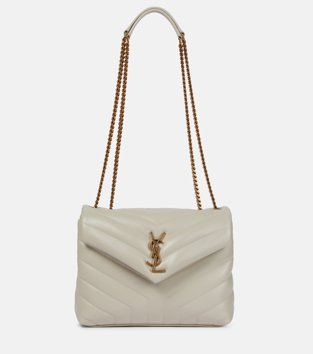 Sac Loulou Small en cuir | Saint Laurent