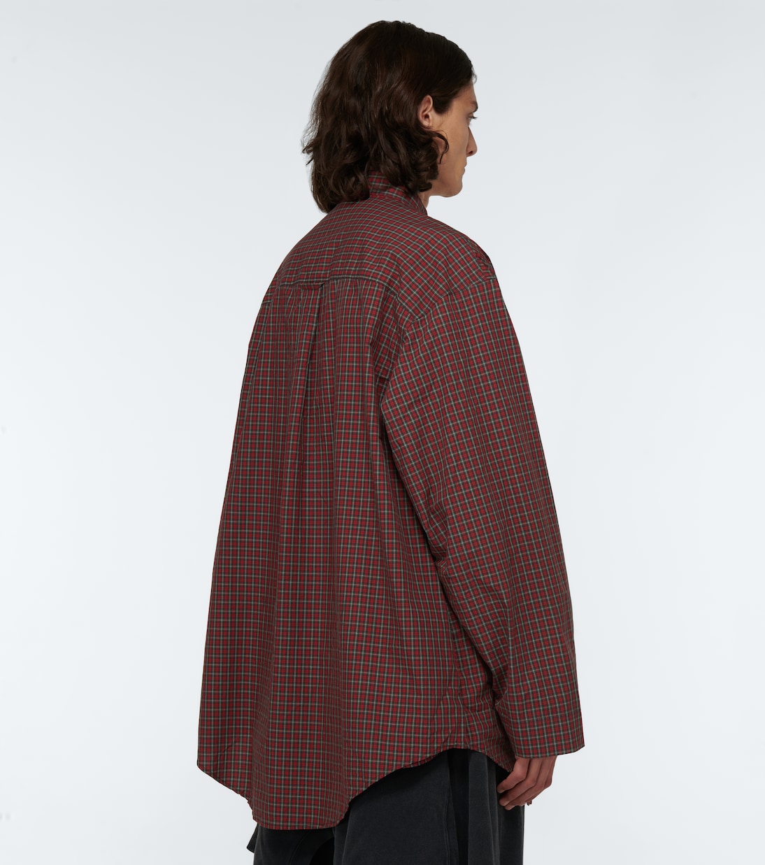 Kariertes Oversize-Hemd | Balenciaga