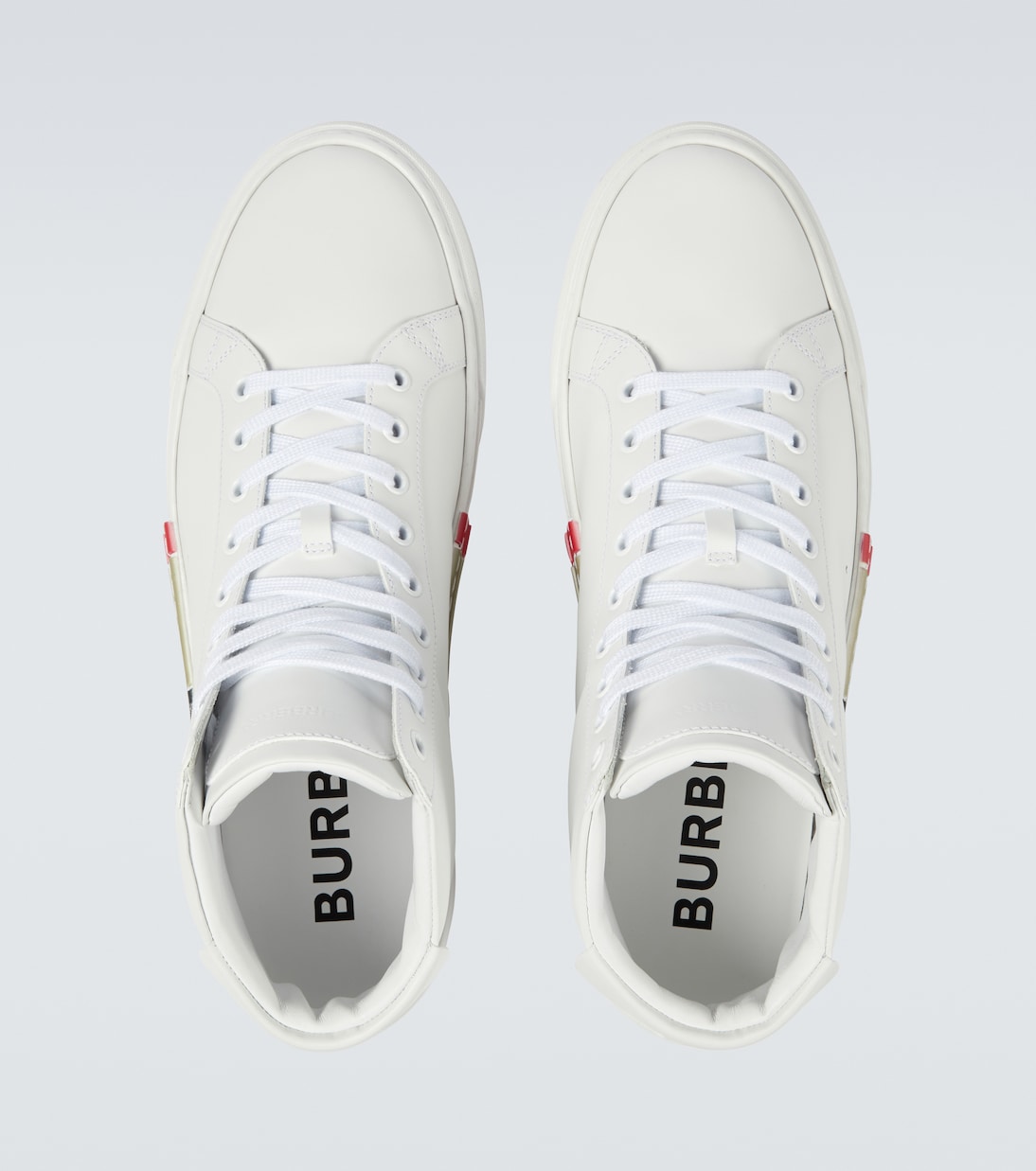 High-Top-Sneakers Rangleton aus Leder | Burberry