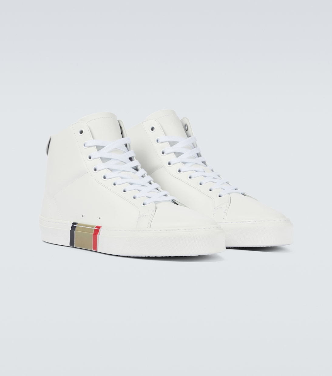 High-Top-Sneakers Rangleton aus Leder | Burberry