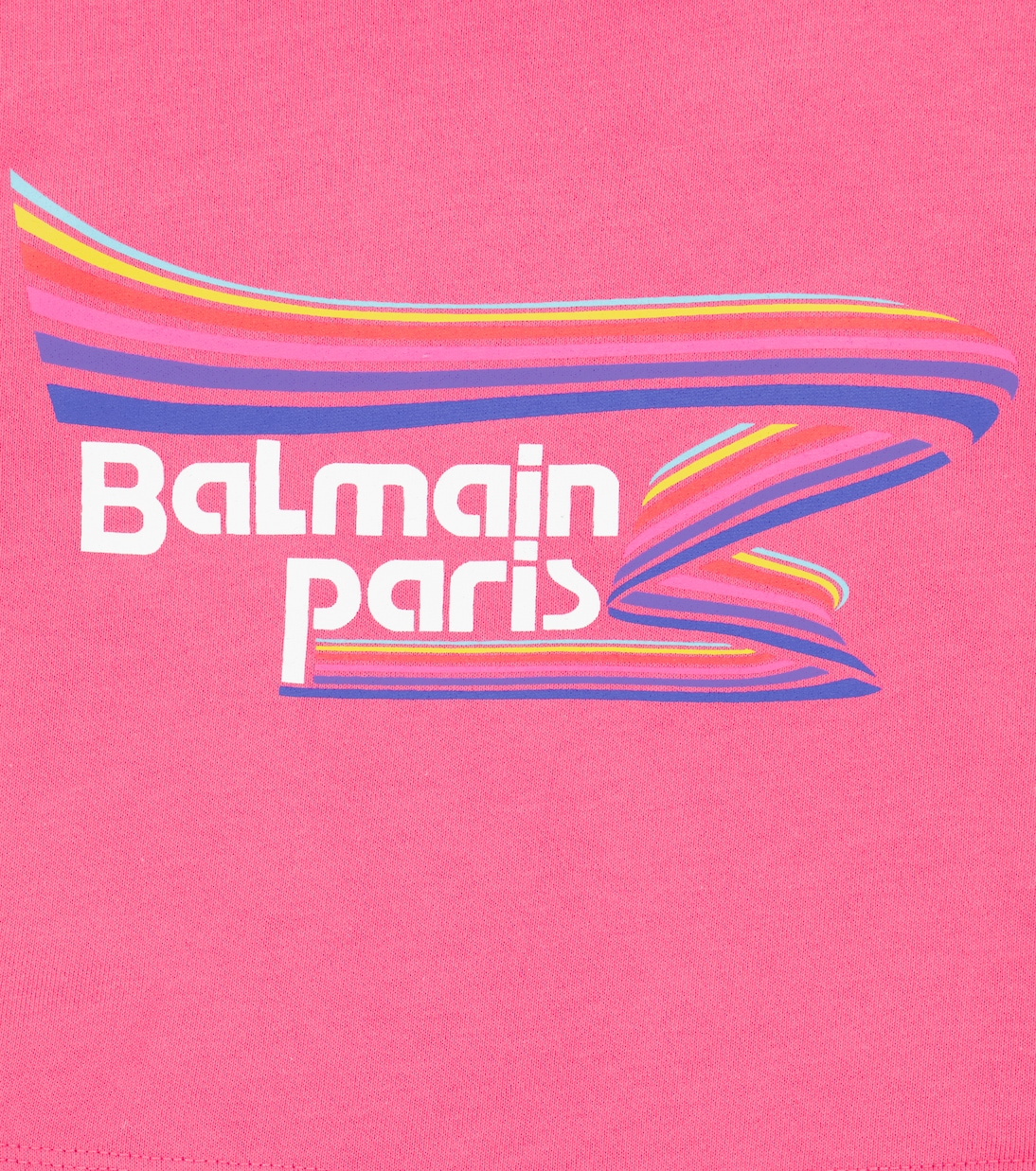 Cropped-Sweatshirt aus Baumwolle | Balmain Kids