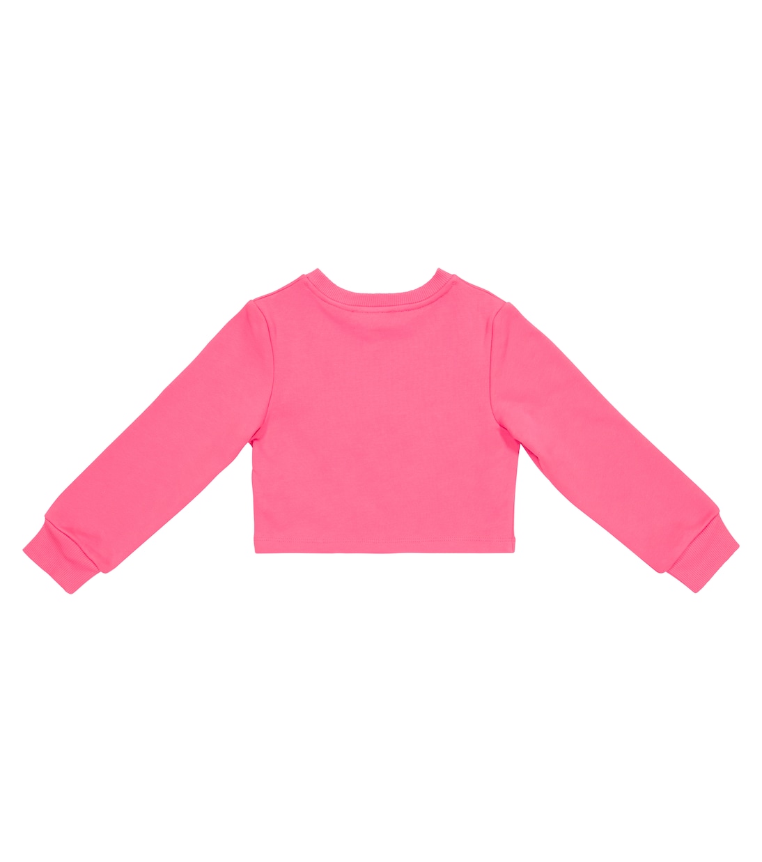 Cropped-Sweatshirt aus Baumwolle | Balmain Kids