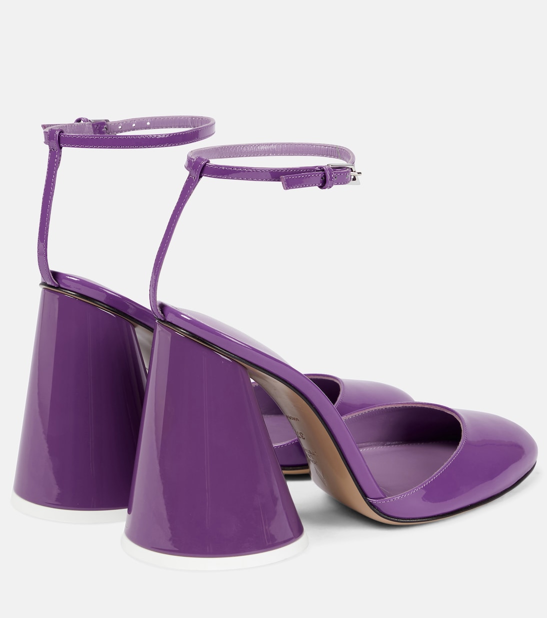 Luz patent leather slingback pumps | The Attico