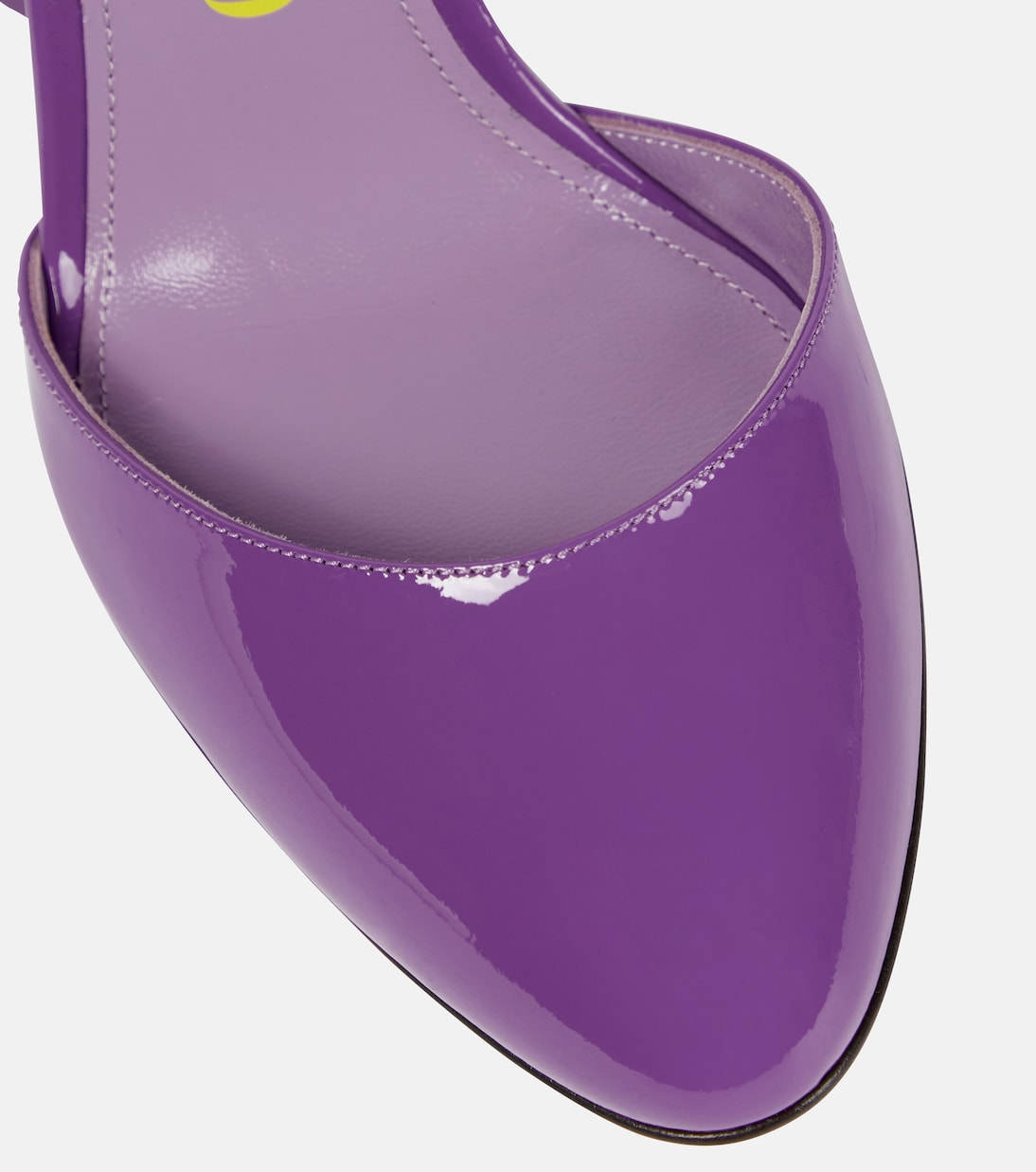 Luz patent leather slingback pumps | The Attico