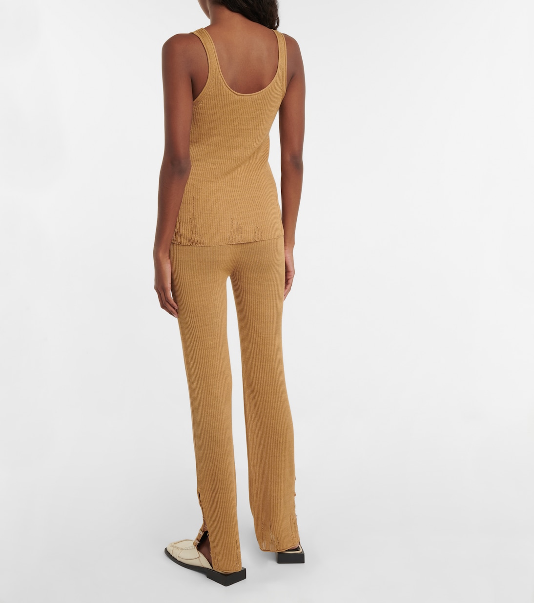 Tank top en mezcla de lino | Acne Studios