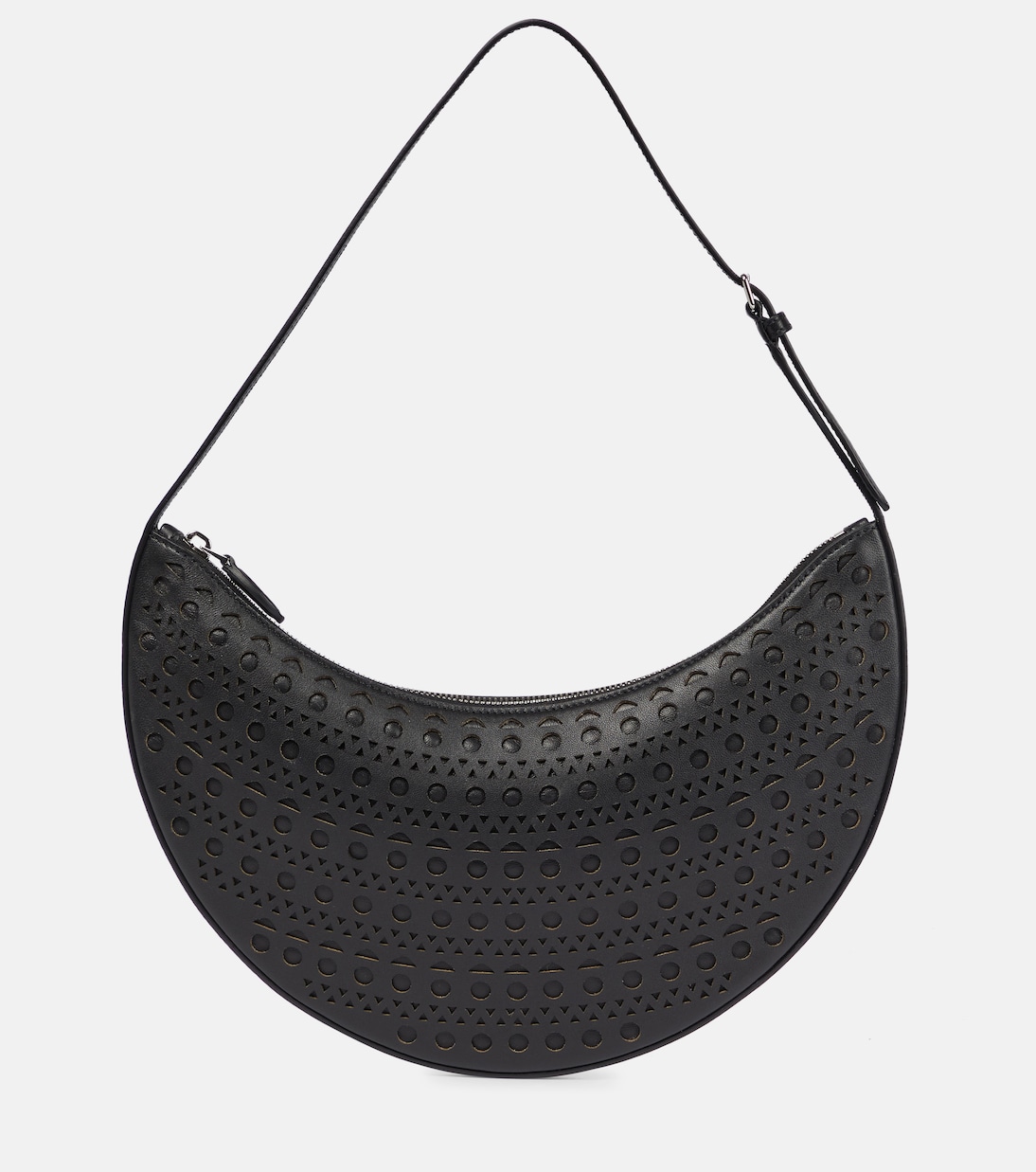 Schultertasche Le Demi-Lune Small aus Leder | Alaïa