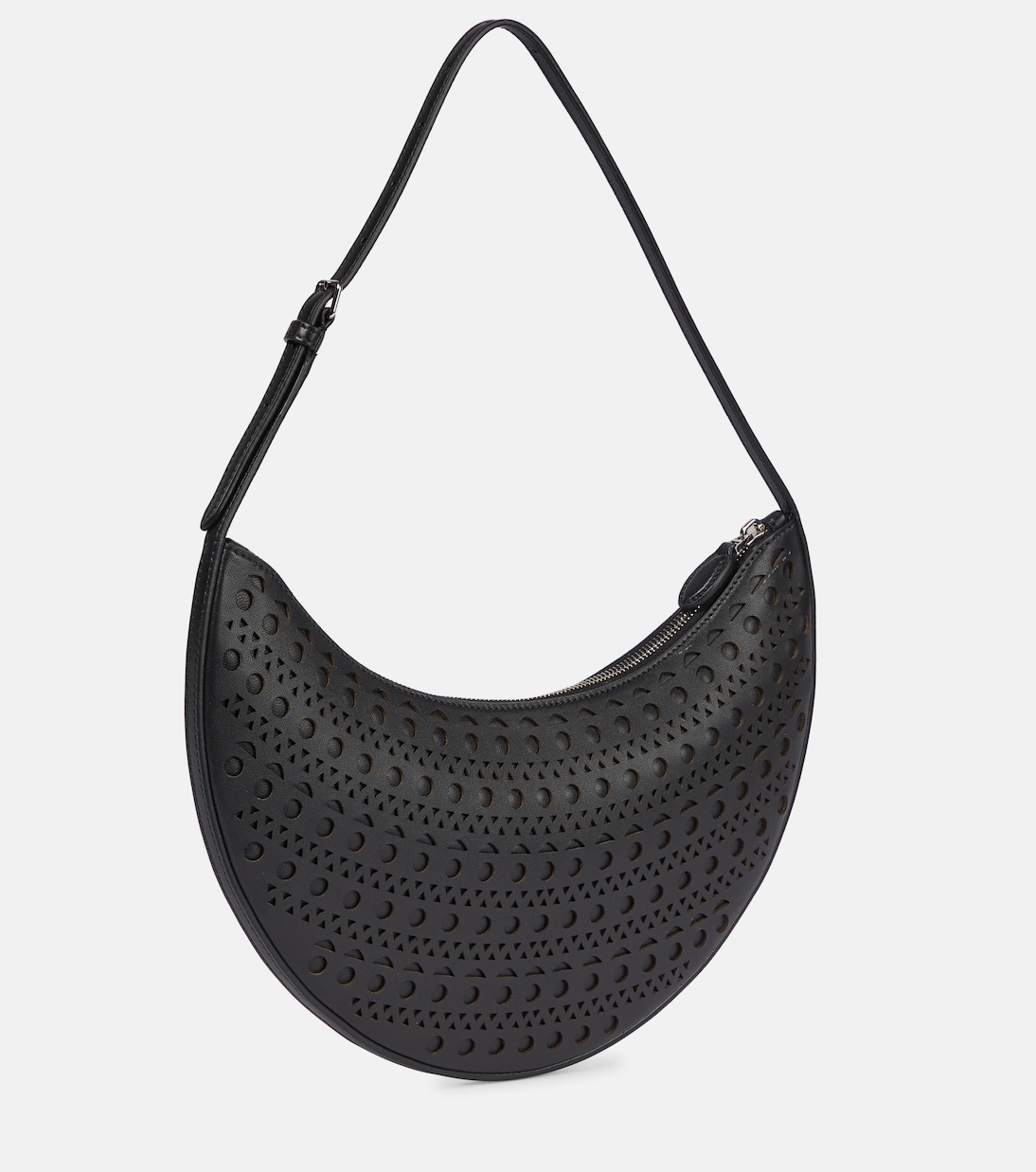 Schultertasche Le Demi-Lune Small aus Leder | Alaïa