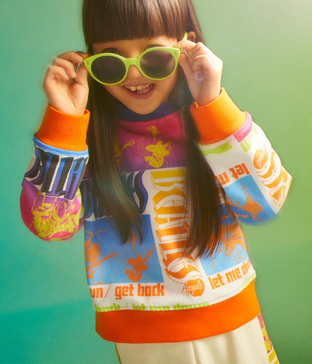 Bedruckter Pullover aus Baumwolle | Stella McCartney Kids