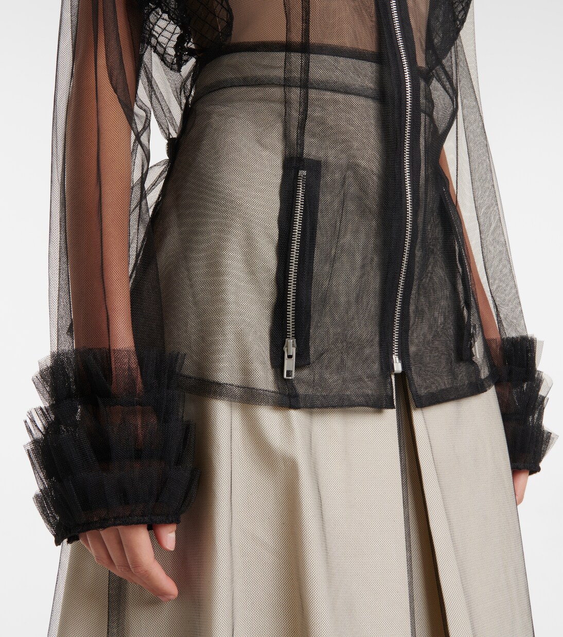 Jacke aus Mesh | Maison Margiela