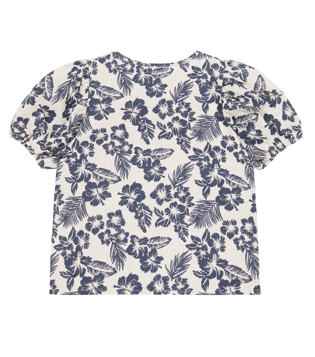 Bluse Hibiscus aus Leinen und Baumwolle | The New Society
