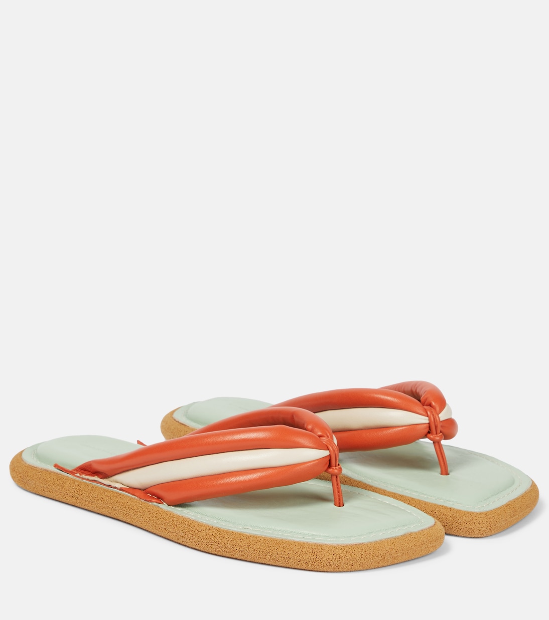 Leather thong sandals | Dries Van Noten