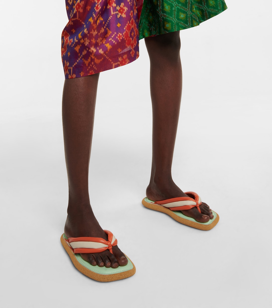 Leather thong sandals | Dries Van Noten