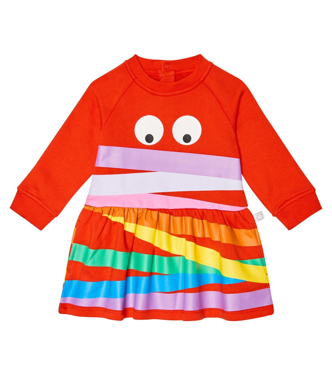Baby Kleid aus Baumwolle mit Print | Stella McCartney Kids