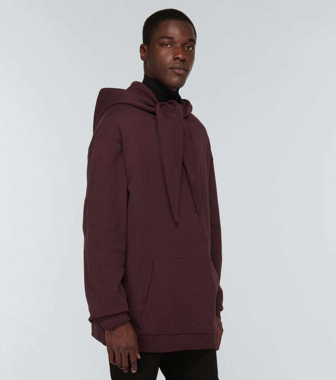 Hoodie aus Baumwoll-Jersey | Raf Simons