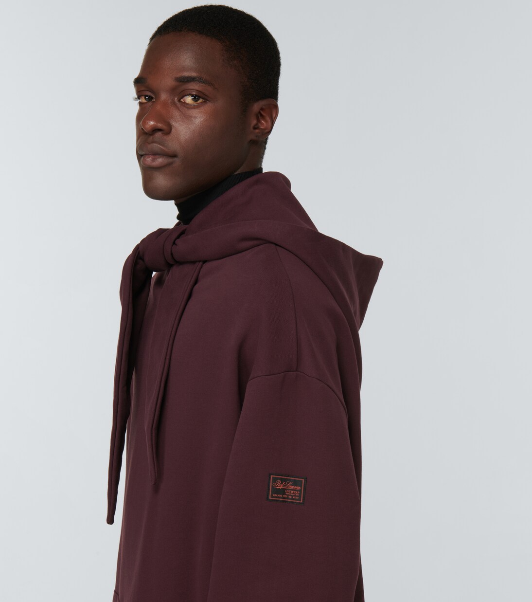 Hoodie aus Baumwoll-Jersey | Raf Simons
