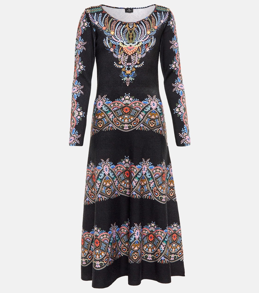 Printed wool midi dress | Etro